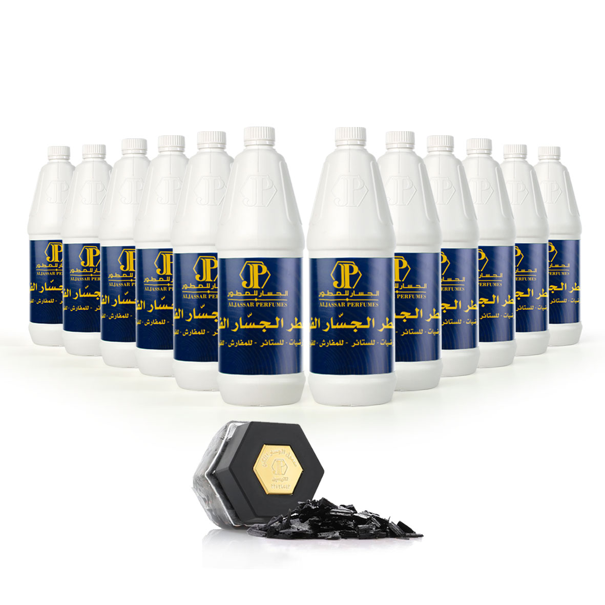 Al Jassar Blue  Freshener (500ml) + Mamool Aljassar