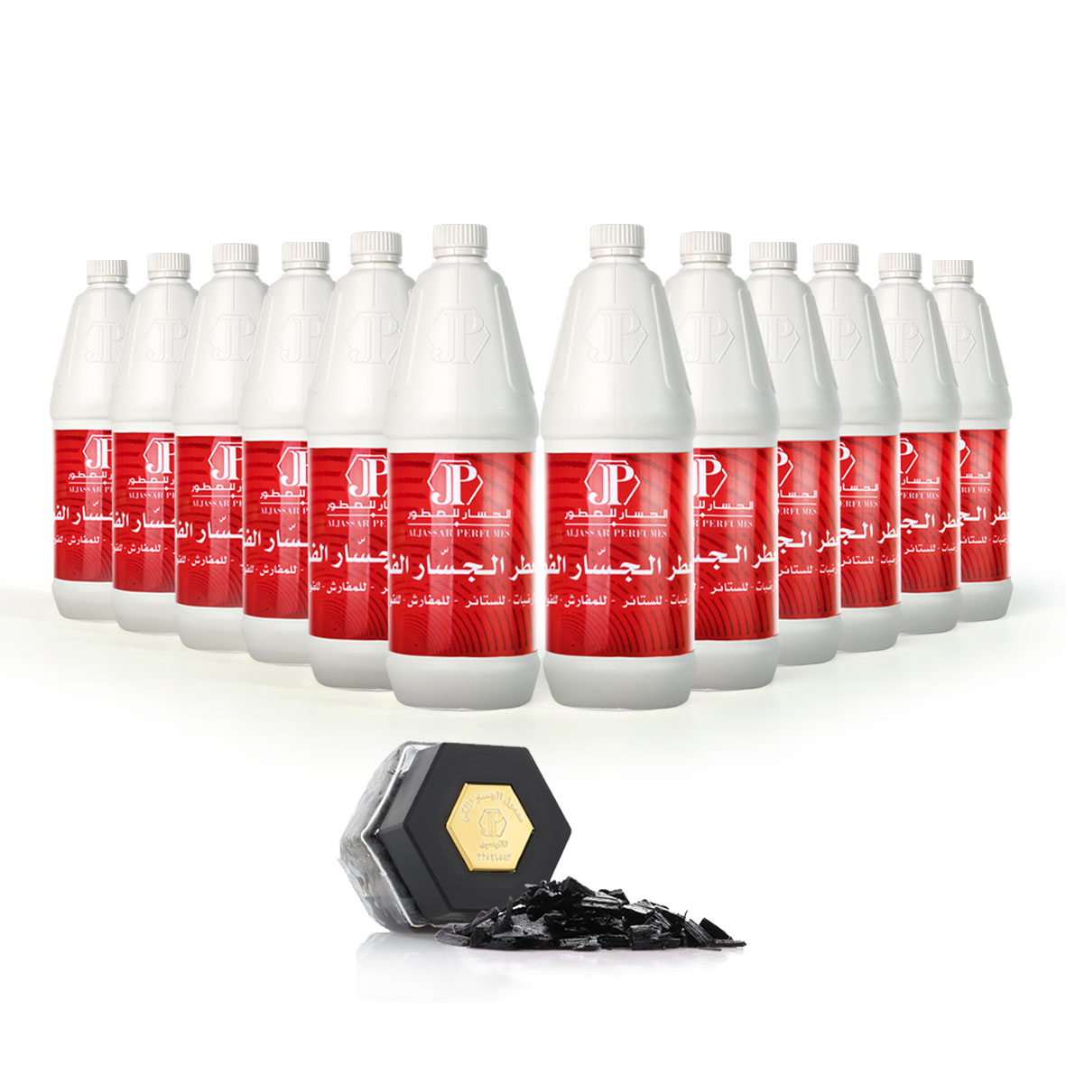 Al Jassar Red  Freshener (500ml) + Mamool Aljassar